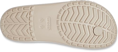 Crocs Men's Flip-Flop, Cobblestone, 11 UK Men/ 12 UK Women in Oman