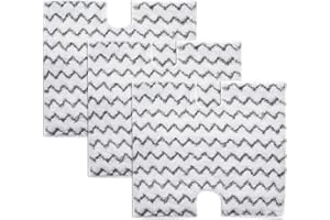 BIHARNT 3 Pack Steam Mop Pads Replacement P184WQ for Shark Lift-Away Pro & Genius Steam Pocket Mop System S3973 S3973D S3973WM S5001 S5002Q S5003A S5003D S5004 S5004W S6001W S6001WM S6002 S6002C S6003D S6003W
