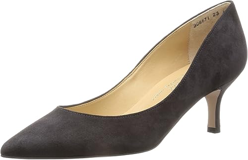 Amazon セヴントゥエルヴサーティー パンプス ダークグレースエード 22 5 Cm E パンプス