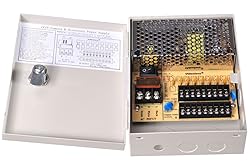 VideoSecu Key Lock 9 Output 12 V DC CCTV