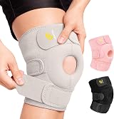 BRACOO KS10 Adjustable Knee Support with Patellar Pad Grey