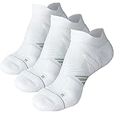 Hylaea No Show Running Athletic Anti-Blister Wicking Coolmax Socks, Seamless Anti-odor