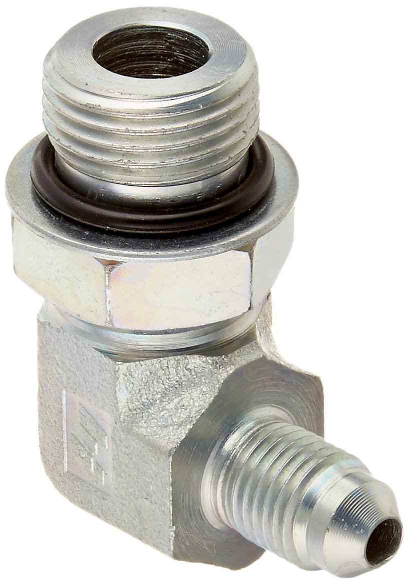 Brennan 68011010NWOFG Steel JIC Flared Tube Fitting 5/8 Tube OD JIC Male x 7/814