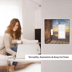 Sun Beach Grass Ocean Landscape 2 Gang Light Switch