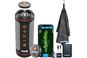 CERTIFIED BRANDS Bushnell Golf Wingman 2 GPS Speaker | Magnetic Mount, Music & Audible Distances for 38,000+ Courses, Wireless Remote, Microphone, 54-Hole Battery, with Signature Series Power Bundle