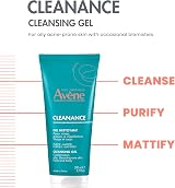 AVENE Eau Thermale Cleanance Cleansing Gel 200ml Combination Oily Blemish Skin view 2