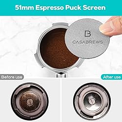 CASABREWS 51mm Bottomless Portafilter with Puck