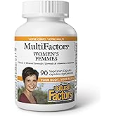 Natural Factors Multifactors Women's Veg-Capsules, 90-Count