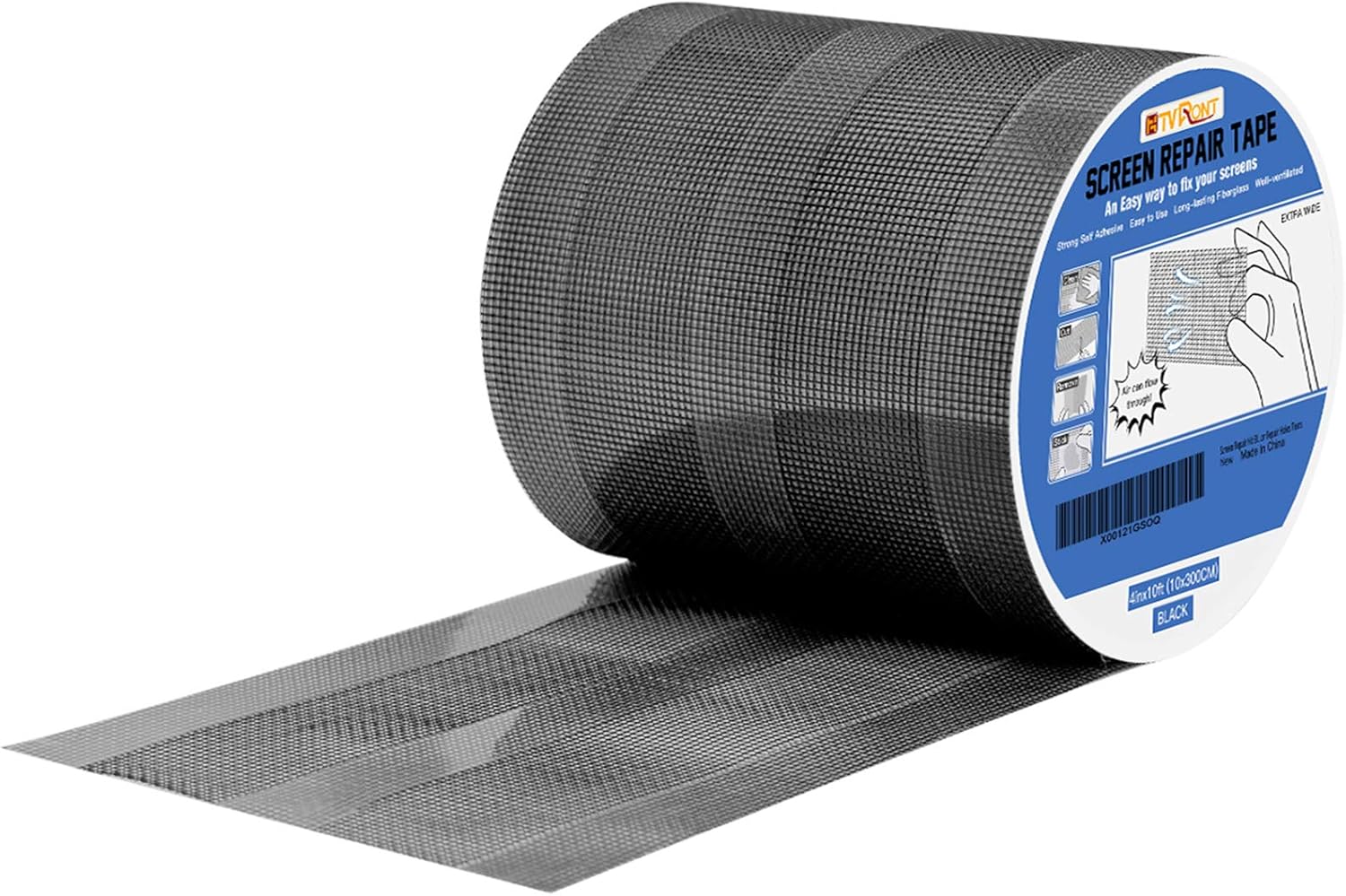 Martinimble Mosquito Screen Net Repair Tape Window Screen Repair Kit Tape Screen Patch Repair Kit Well Ventilated Strong Adhesive Waterproof Fiberglass Covering Mesh Tape Tape Tools Home Improvement Urbytus Com