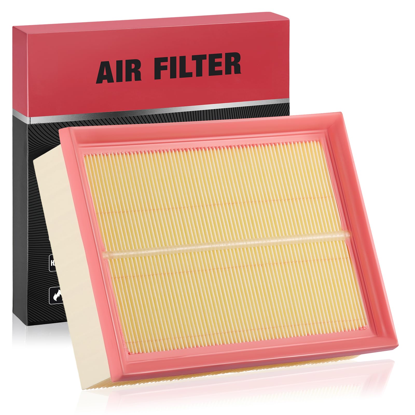 Photo 1 of BDFHYK CA10092 Engine Air Filter Compatible with Ford 2006-2012 Fusion 3.0L V6, Compatible with Mercury 2006-2011 Milan 3.0L V6, Replace# AF2786, PA5583, A35583, 6E5Z9601GA