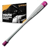 Driveline Baseball Youth Power Trainer Bat - 30" or 31" Aluminum Overload Practice Bat for Enhanced Swing Strength and Mechanics + Free Individual Programs
