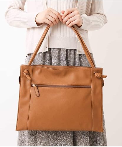Amazon Mk ミッシェルクラン スクエアトートバッグ キャメル F Mk Michel Klein Bag Mk ミッシェルクラン バッグ レディースバッグ 財布