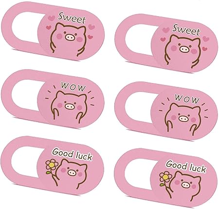 Amazon Co Jp Sireg ウェブカメラカバー スライド 超薄型 かわいいブタのウェブカメラカバー ノートパソコン タブレット Macbook Pro Mac Mini コンピューター スマートフォン用 プライバシーとセキュリティを保護 強力な粘着性 カメラ