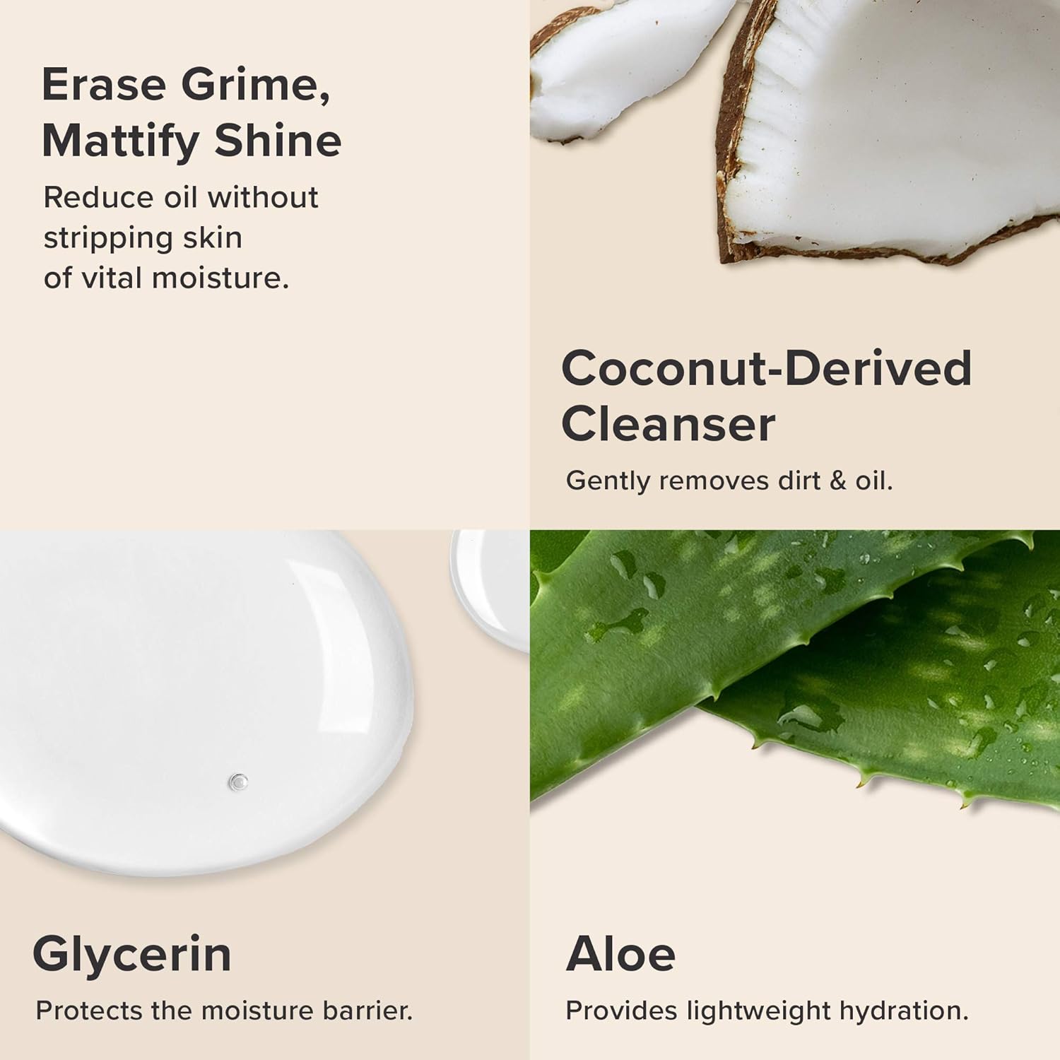 oil reducing cleanser