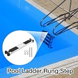Xijobido Stainless Steel Pool Ladder Steps - Anti-Slip, Easy Install view 3