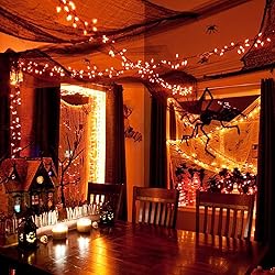 JMEXSUSS 250 LED Halloween String Lights, 91.5ft
