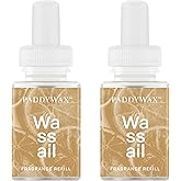 Pura & Paddywax Home Scent Refill - Smart Air Diffuser - Up to 120-Hours of Luxury Fragrance per Refill - Home Essential - Clean & Safe Diffuser Fragrance - 2 Pack, Wassail