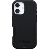 OtterBox iPhone 16 Commuter Series Case - Black, Thin &amp; Protective iPhone Case, Dual-Layer, Impact Absorbing - Material