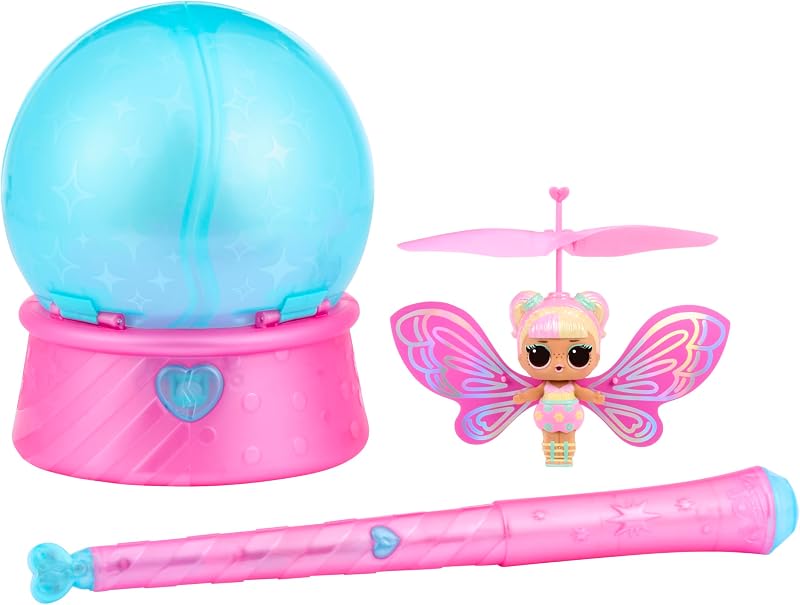 L.O.L. Surprise Magic Flyers Fairies Flower Child Doll with Wand Rose Packaging