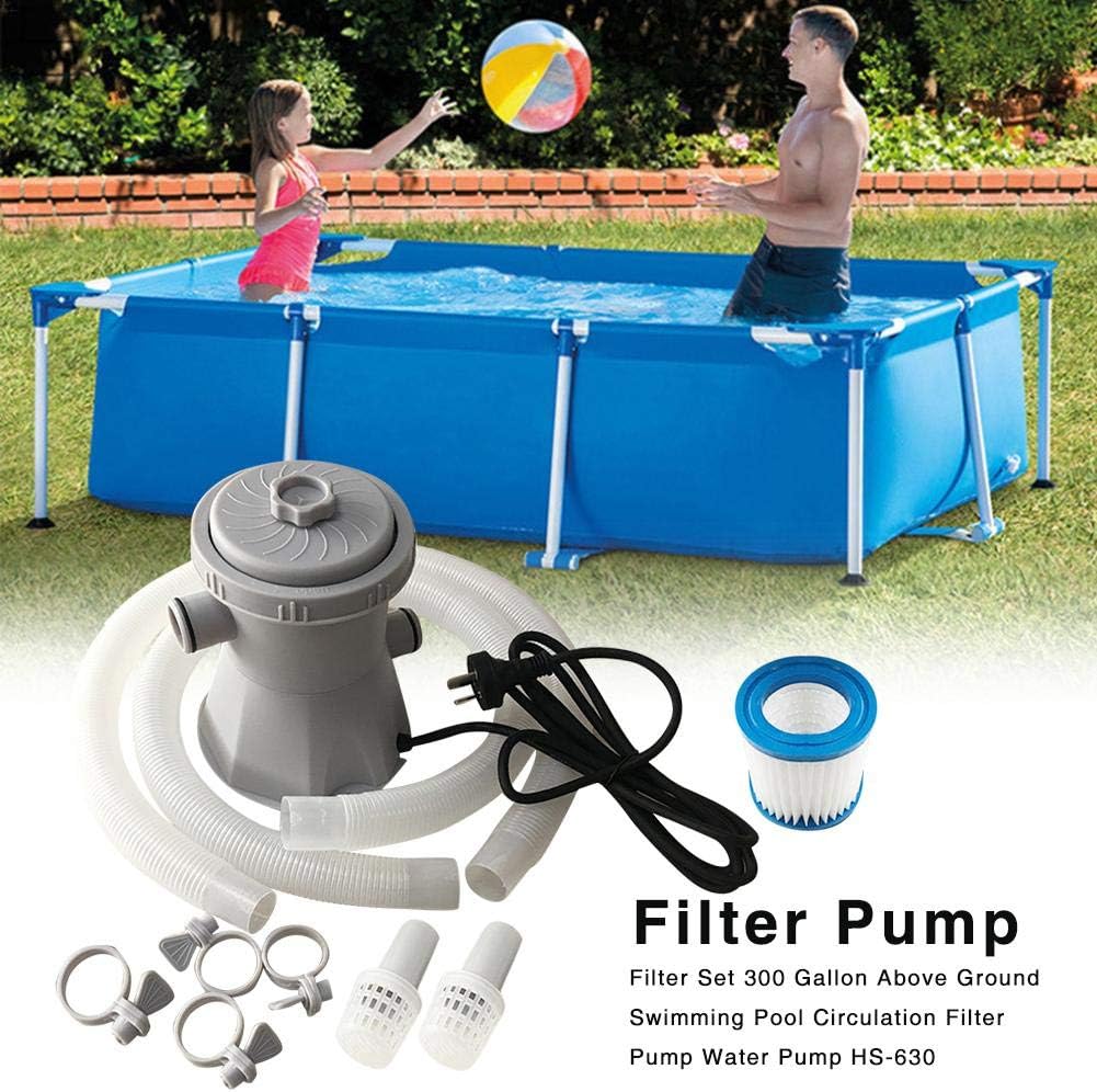 jiaaa Pool Filter Cartridges 300 Gallon Above Ground For Swimming Pool Circulation Filter Pump Water Pump Pool Replacement Cartridge Filter Pump For Swimming Pools, Fish Ponds