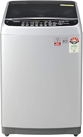 LG 8.0 Kg Inverter Fully-Automatic Top Loading Washing Machine (T80SJFS1Z, Free Silver)