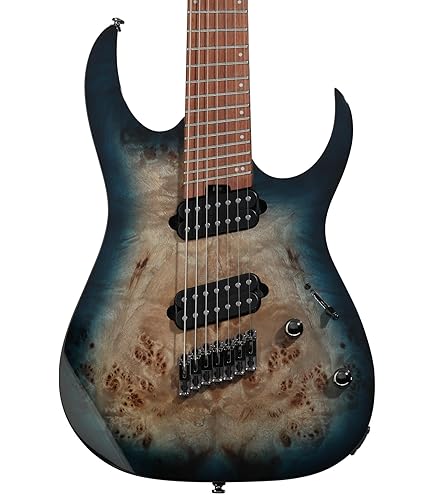 Amazon.com: Ibanez Axion Label RGD71ALMS - Black Aurora Burst