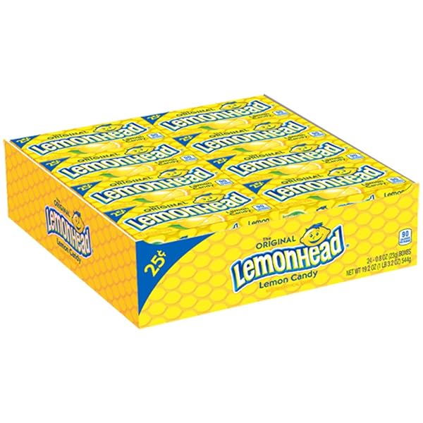 THE ORIGINAL LEMONHEAD (24-0.8 OZ)