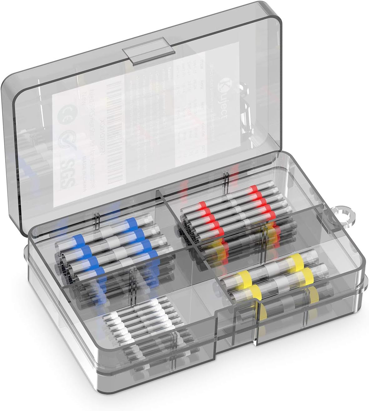 Kuject 50PCS Solder Seal Wire Connectors