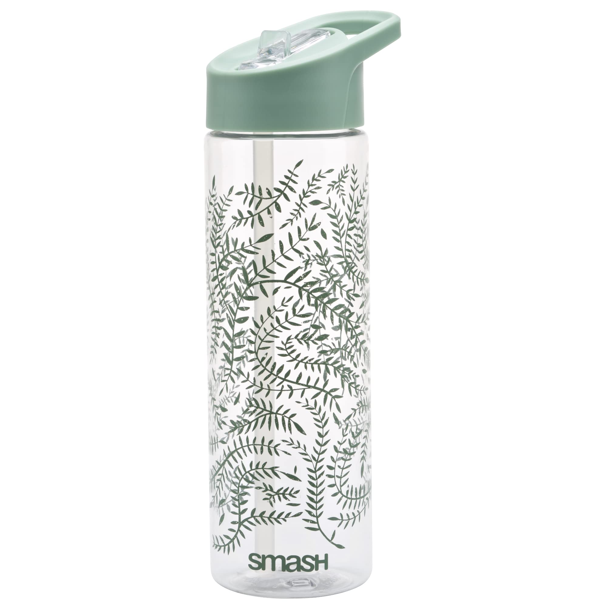 Smash Sipper Water Bottle with Straw 700m Laurel,Green — image 1