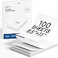 POLONO D810 Thermal Printer Paper 8.5 x 11 Inch, Advanced Thermal Printing, US Letter Size Thermal Paper Compatible with D810, Size 8.5" x 11", 1 Pack, 100 Sheets