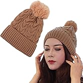 XYNAME Beanie for Men Women Fleece Lined Beanie Knit Hat Winter Beanies Cuffed Snow Cap