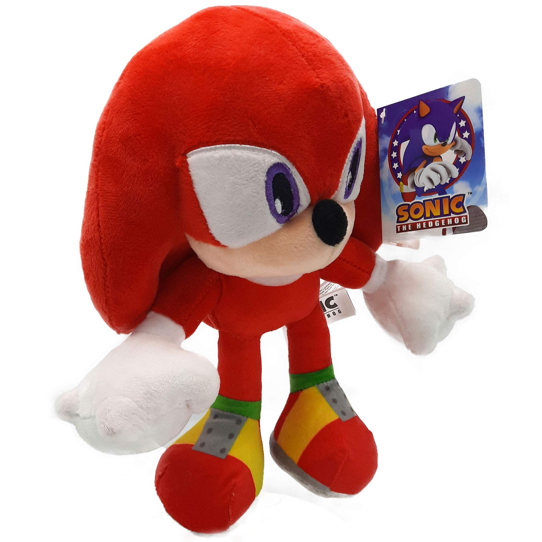 Sonic - Plush toy Knuckles the Echidna 11'40 "/ 29 cm red color Super soft quality