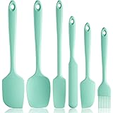 REEVOO Silicone Spatula, 480ºF Heat Resistant Silicone Spatula Set, BPA-Free, Professional for Nonstick Cookware, Special for