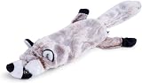 Petface Woodland Critters Small Dog Toys Pack of 4 Racoon Fox Squeaky view 2