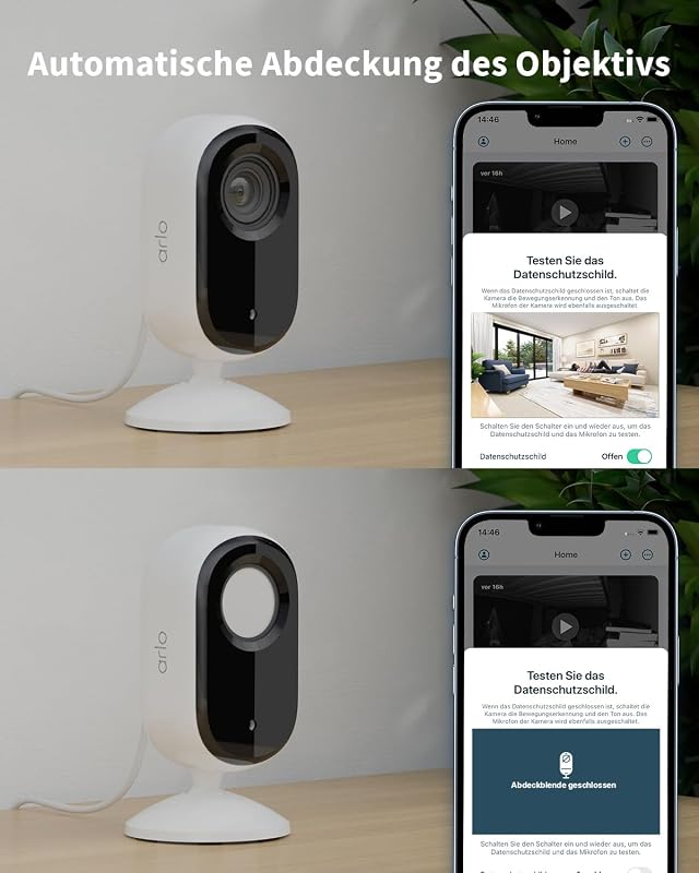 HD Video Türklingel & 2K Überwachungskamera Innen, Smart Home Set