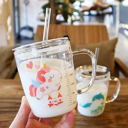 Amazon 水筒 ウォーターボトル 400ml 大容量 電子レンジ対応 水飲みコップ ストロー付き 可愛い 大人用 子供用 透明 耐衝撃性 漏れ防止 プラスチック製 オフィス 通勤 男女兼用 水飲みコップ 学校 牛乳瓶 蓋付き 遠足 Dazzling S 水筒 マグボトル