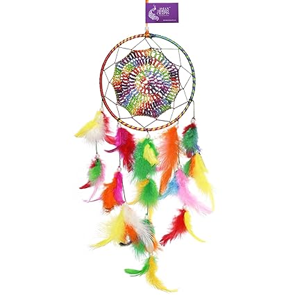 Asian Hobby Crafts Asianhobbycrafts Dream Catcher Wall Hanging : Size (Lxb) 40X15 Cm : Odssey 2.0
