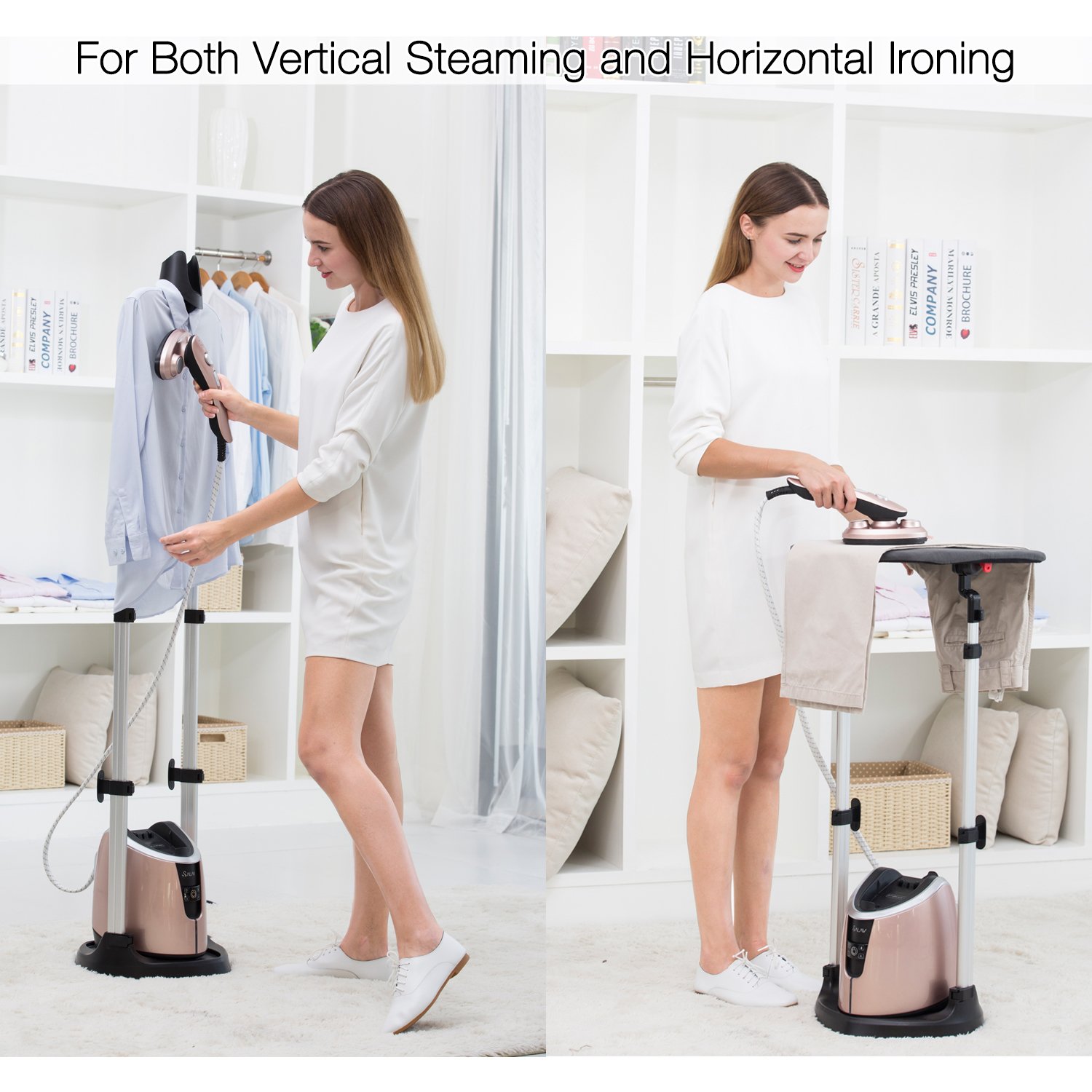 SALAV Iron Professional Clothes Steamer with Vertical Steaming