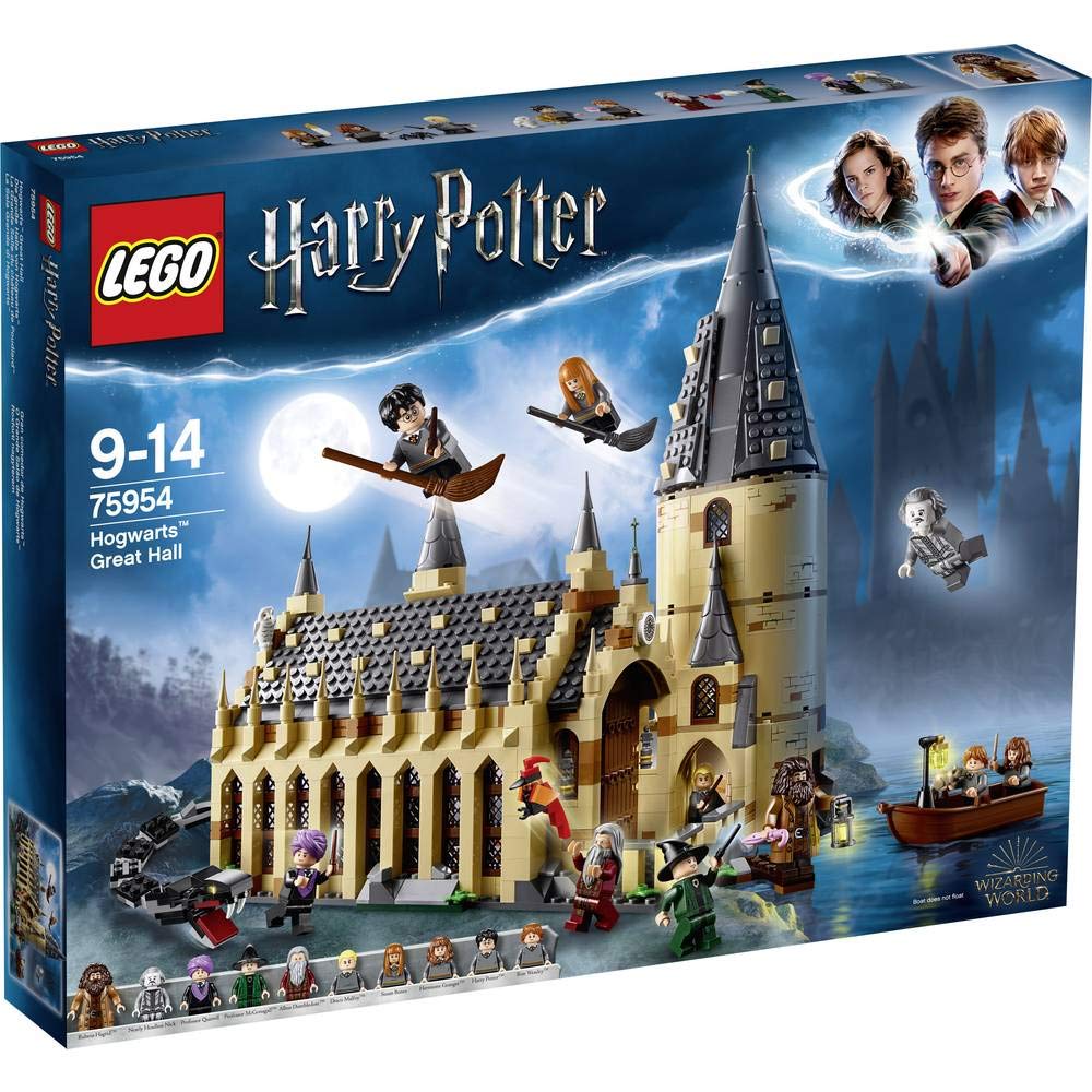 LEGO 75954 Harry Potter Die große Halle von Hogwarts, Geschenksidee für Zauberwelt-Fans, Bauset für Kinder