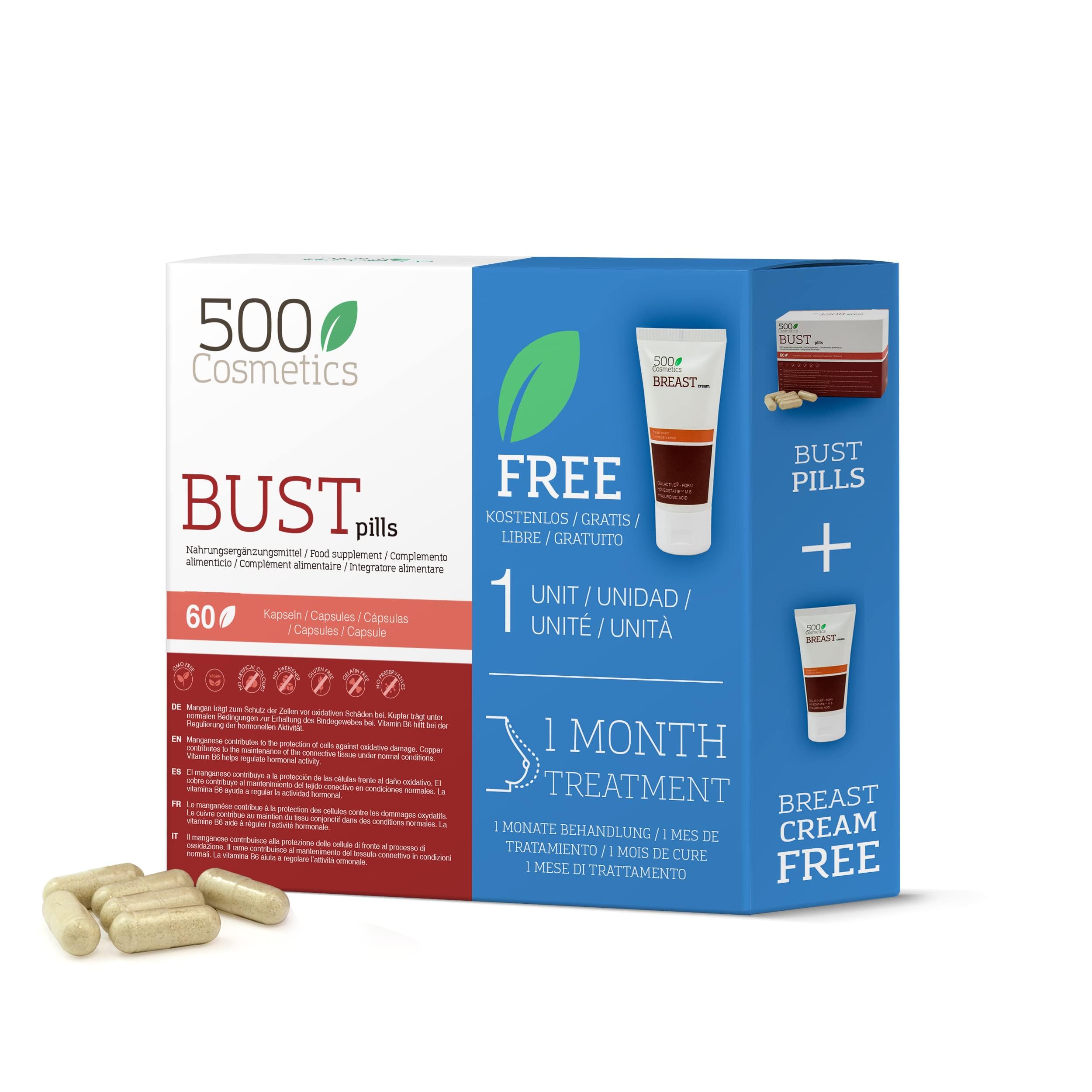 Packs 500Cosmetics Breast: 500Cosmetics Breast + 500Cosmetics Breast Cream (1)