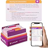 Nursing Fundamentals Flash Cards – No Fluff – Only Essential Info for Nursing School – 2026 NCLEX ATI HESI Review LPN RN Flash Cards (204 Cards)