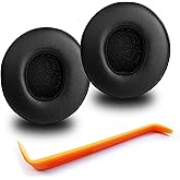 Solo 3 Ear Pads - Replacement Earpads for Beats Solo 2 &amp; Solo 3 Wireless Headphones (Black)