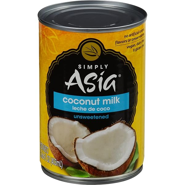 SIMPLY ASIA UNSWEETENED COCONUT MILK, 13.66 FL OZ...