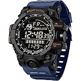 findtime Men's Digital Watch Military Large Face Alarm Stopwatch Tactical Waterproof Wristwatch Relojes para Hombres Watches for Men