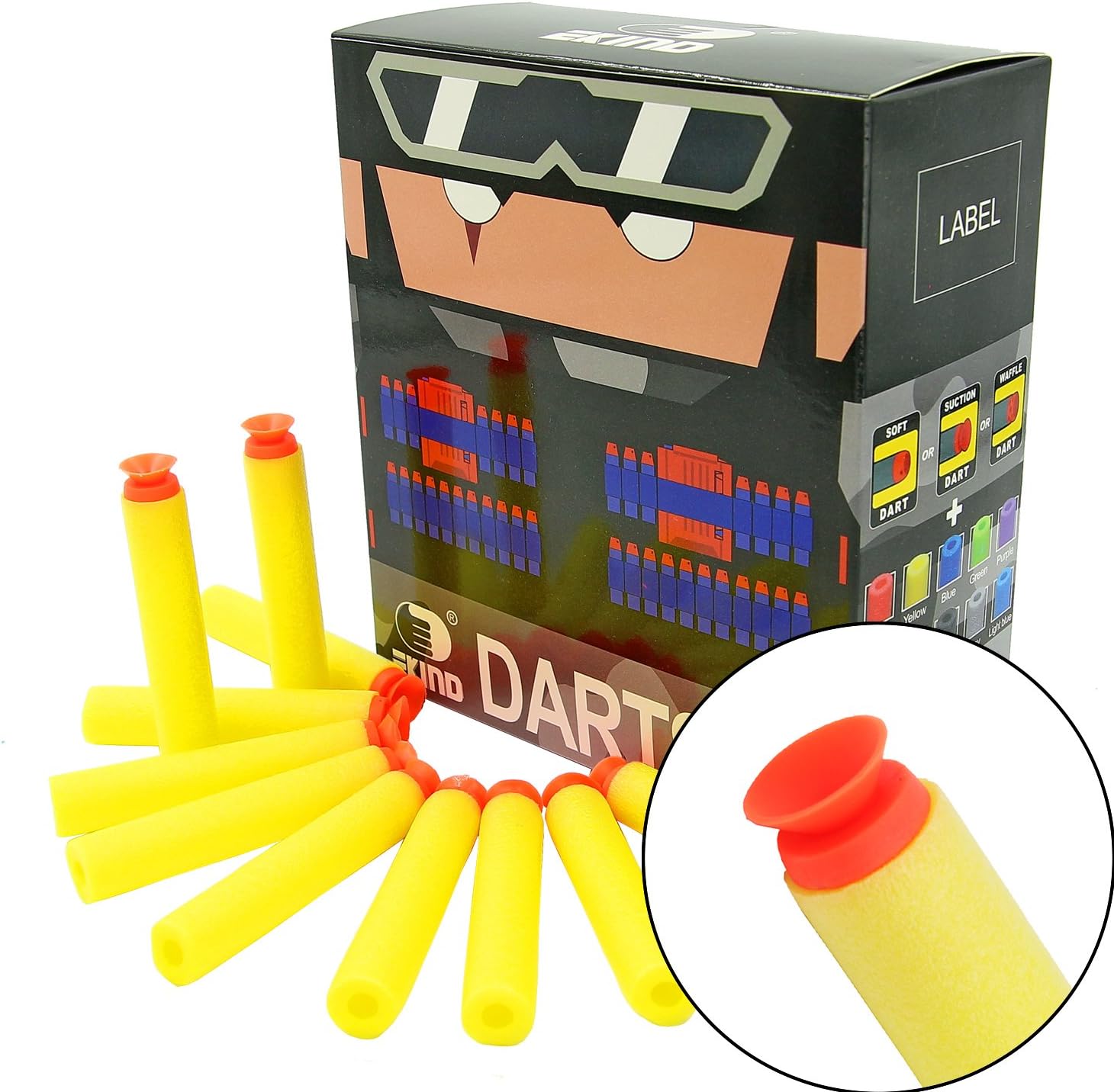 nerf suction darts