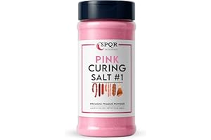 Curing Salt No.1. Quick Cure Premium Prague Powder XL 1.5 Pound Bottle by SPQR Seasonings