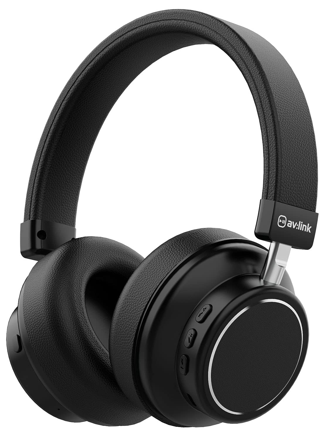AV:Link | Resonate: Loud Bluetooth Headphones On-Ear Headphones with Cutting Edge Dynamic Bass, Comfort, Style, Dynamic Bass Technology, In-Line Controls, 10hr Playback, Bluetooth 5.0, Built-in Mic