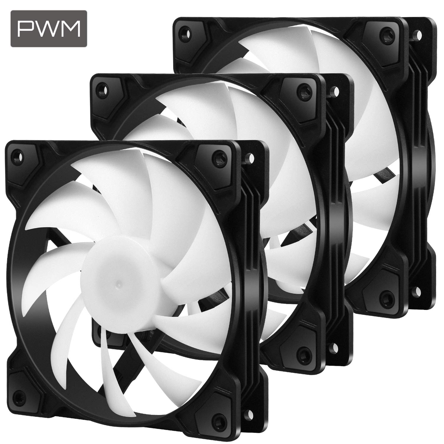 Mua 120mm PWM 4-Pin High Airflow Long Life Case Fan for PC Cases, CPU ...