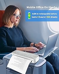 JADENS Wireless Portable Printer - Supports