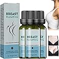 lunhaifi Enboost Breast Enhancement Serum, Natural Herbal Breast Enhancement Cream, Natural Fast Breast Grow Big Boobs Firming Massage Oil, Enlargement Lifting Bust Serum Oil (3 Pcs)